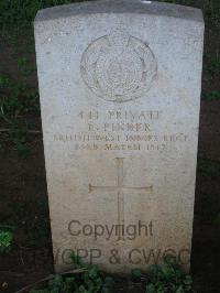 Dar Es Salaam War Cemetery - Pinder, E